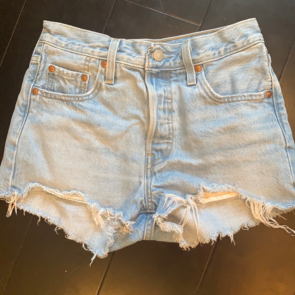 Levi’s 501 Original cut off shorts, Luxor heat